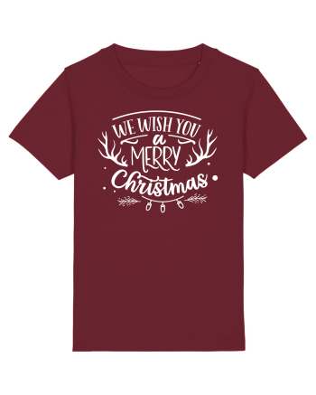 We Wish you a Merry Xmas Burgundy