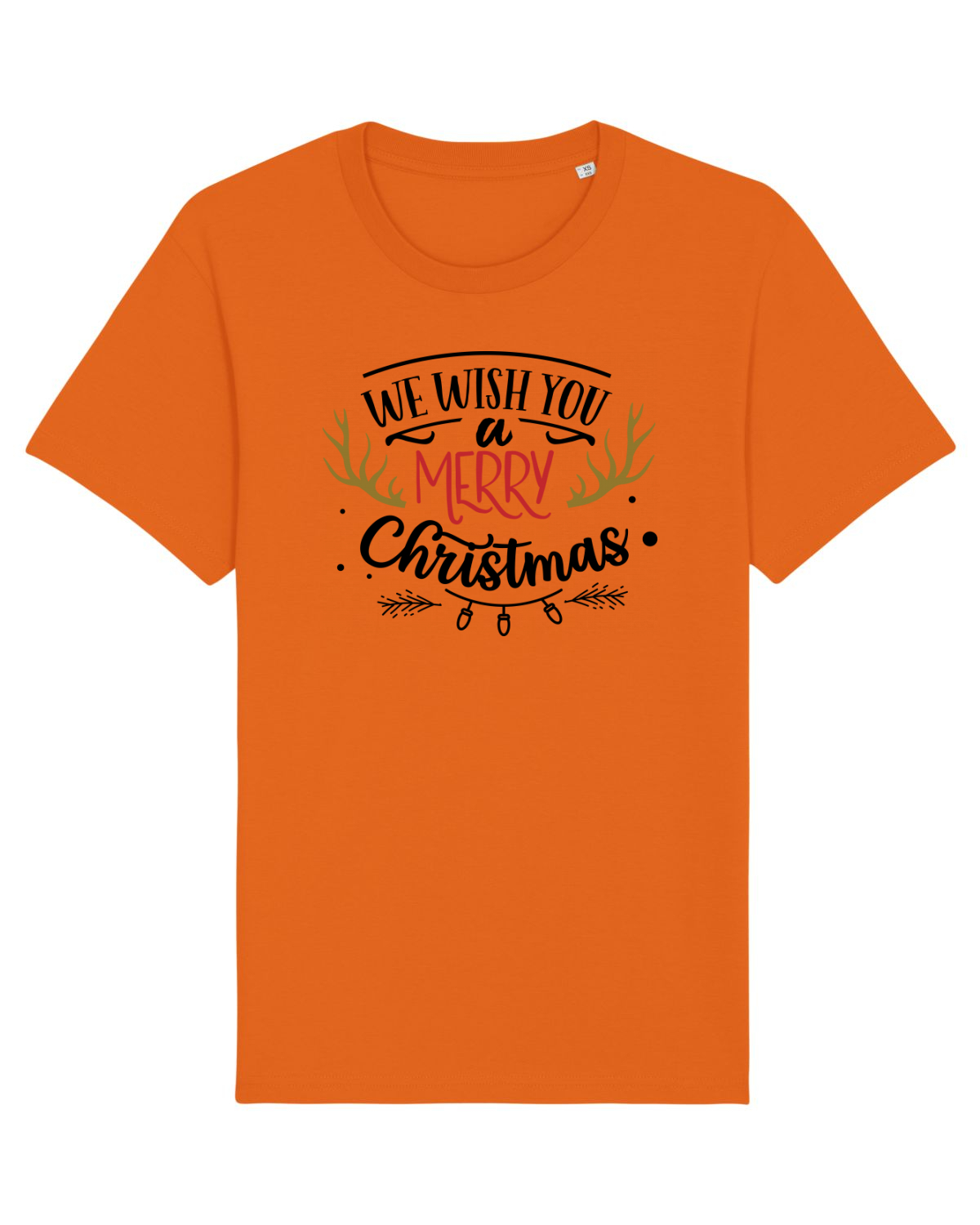 Tricou mânecă scurtă Unisex Rocker Bright Orange
