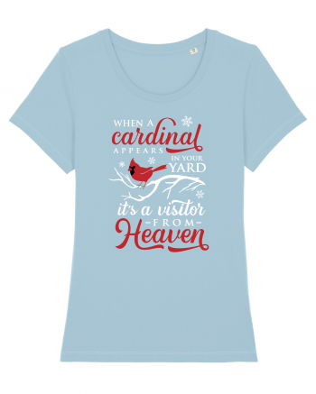 Cardinal Heaven Xmas Sky Blue