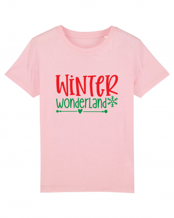 Winter Wonderland Colored Cotton Pink