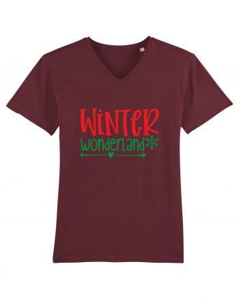 Winter Wonderland Colored Burgundy