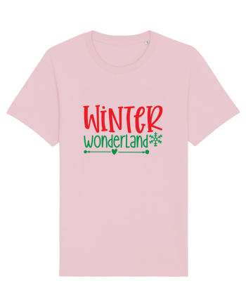 Winter Wonderland Colored Cotton Pink