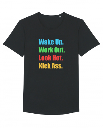 Wake Up. Work Out. Look Hot. Kick Ass Black