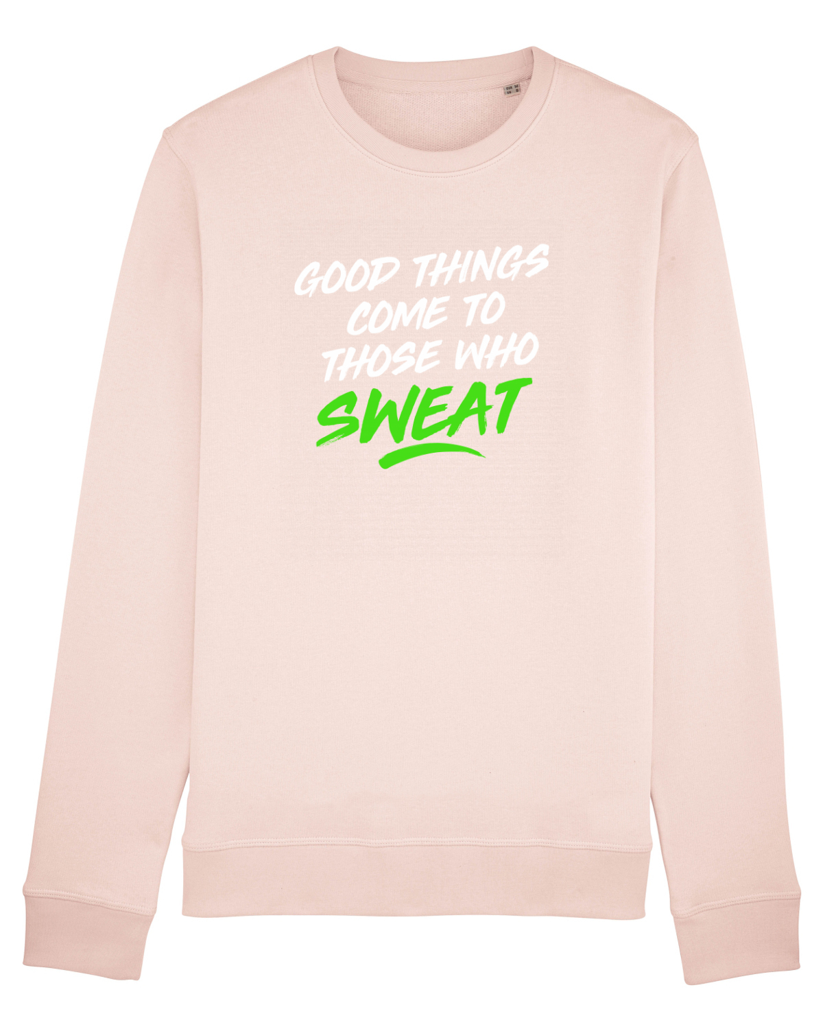 Bluză mânecă lungă Unisex Rise Candy Pink