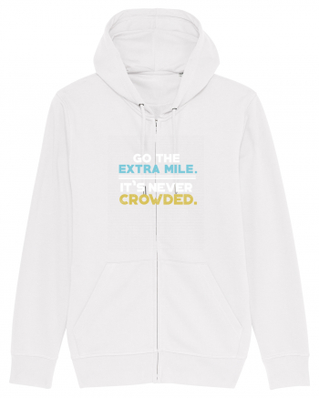 Go the extra mile White