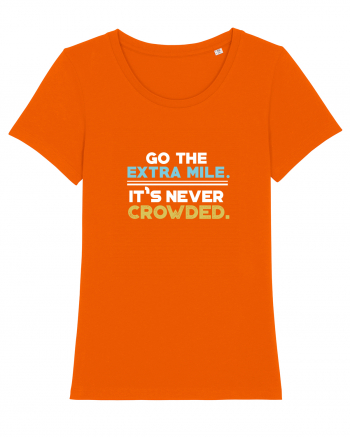 Go the extra mile Bright Orange