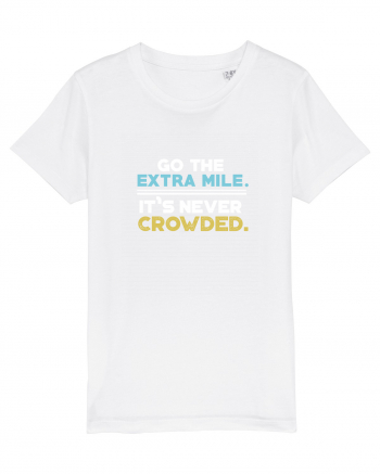 Go the extra mile White