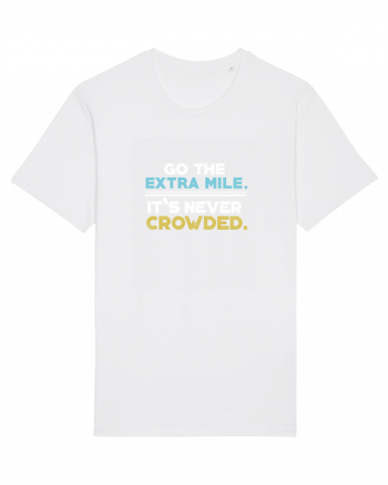 Go the extra mile White