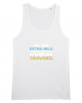 Go the extra mile White