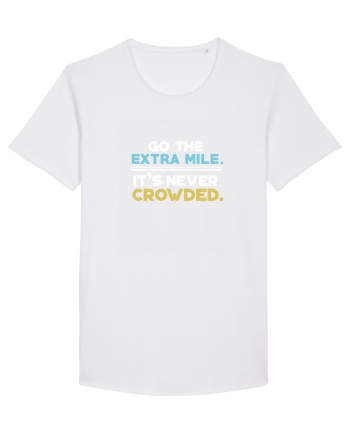 Go the extra mile White