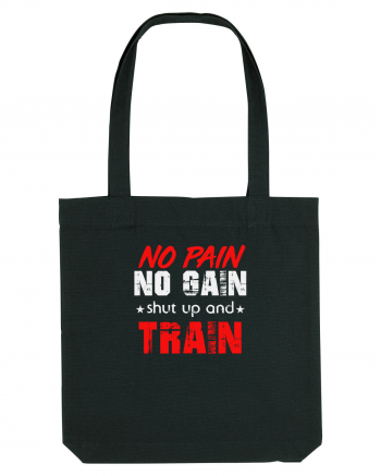 No pain no gain Black