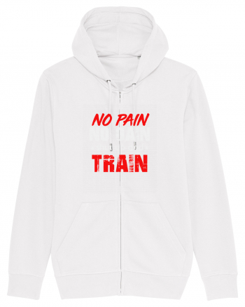 No pain no gain White