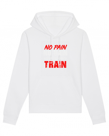 No pain no gain White