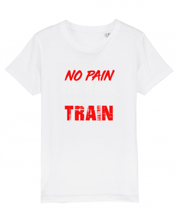 No pain no gain White