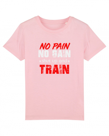 No pain no gain Cotton Pink