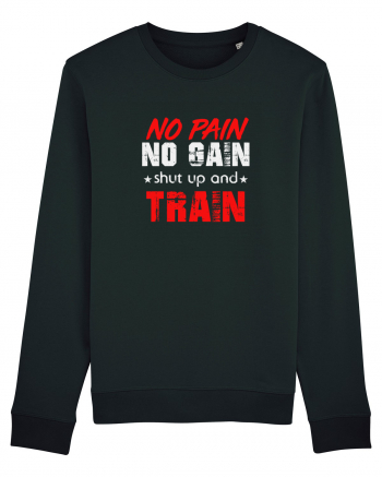 No pain no gain Black