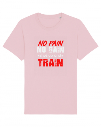 No pain no gain Cotton Pink