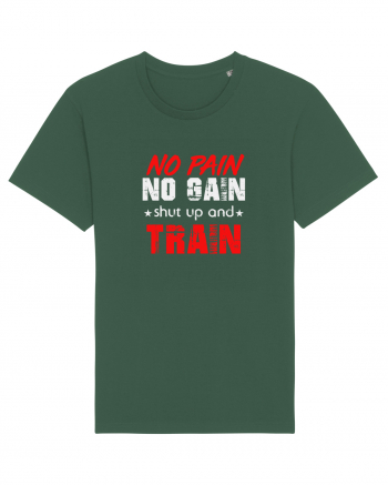 No pain no gain Bottle Green