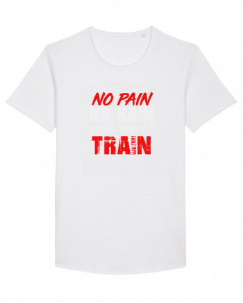 No pain no gain White