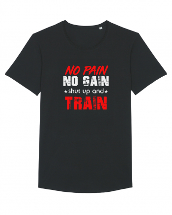 No pain no gain Black