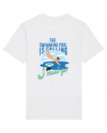 The Swimming Pool is calling Tricou mânecă scurtă Unisex Rocker