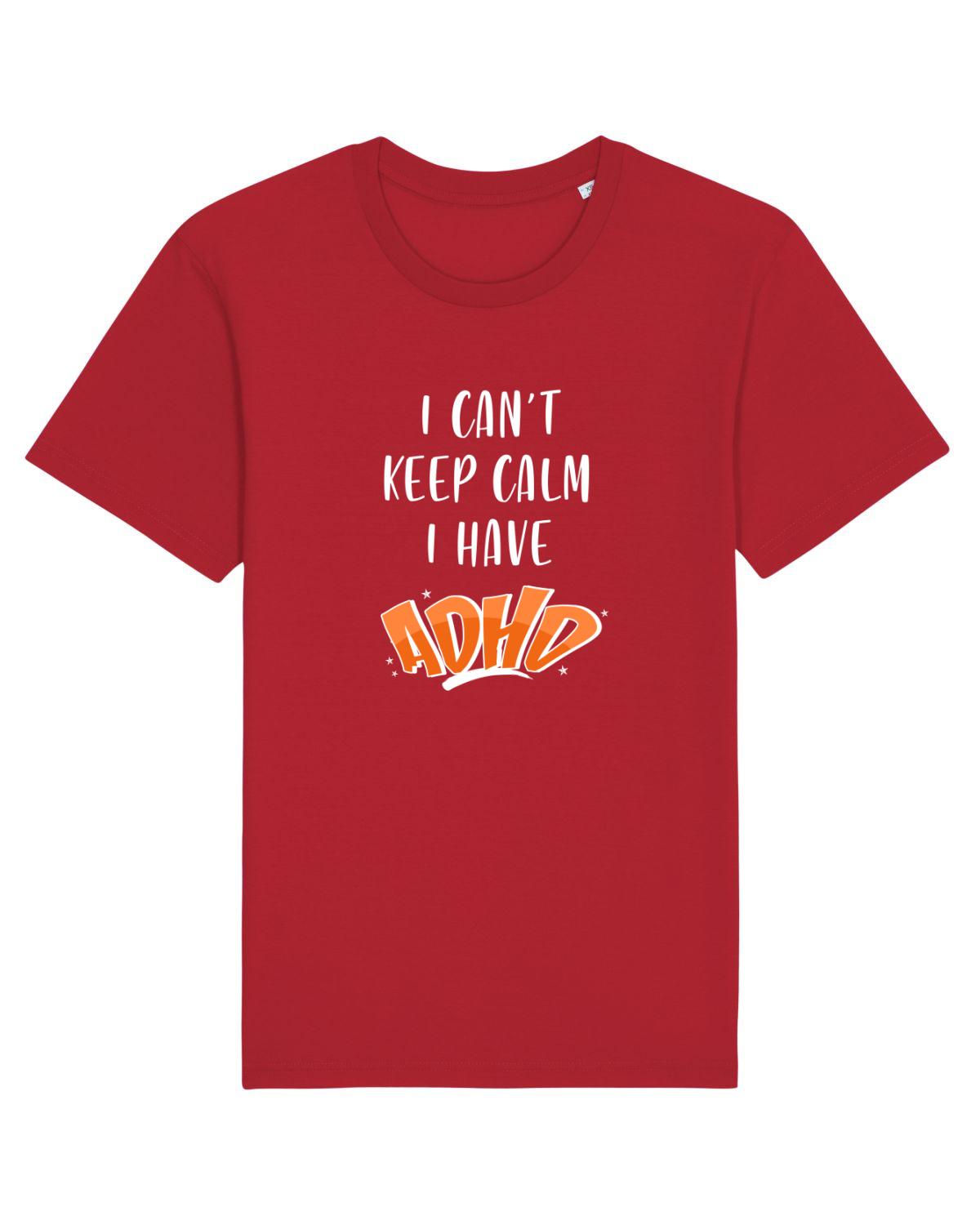 Tricou mânecă scurtă Unisex Rocker Red