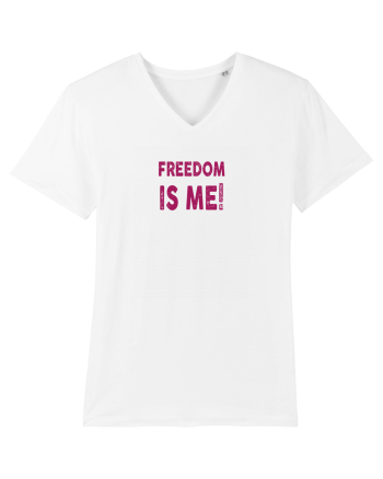 Freedom is Me White