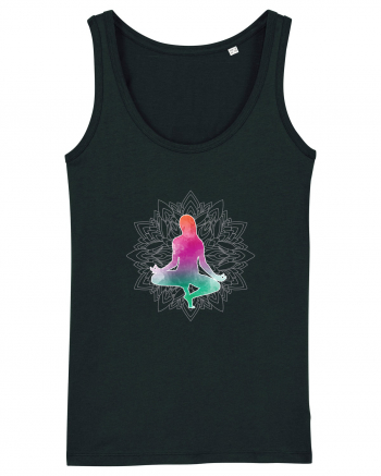 Yoga Lotus Colorat Black