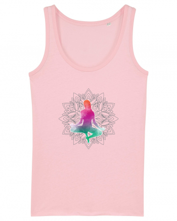 Yoga Lotus Colorat Cotton Pink