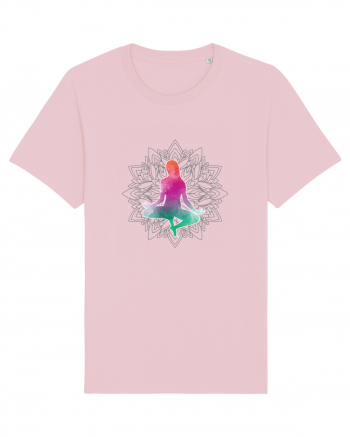 Yoga Lotus Colorat Cotton Pink