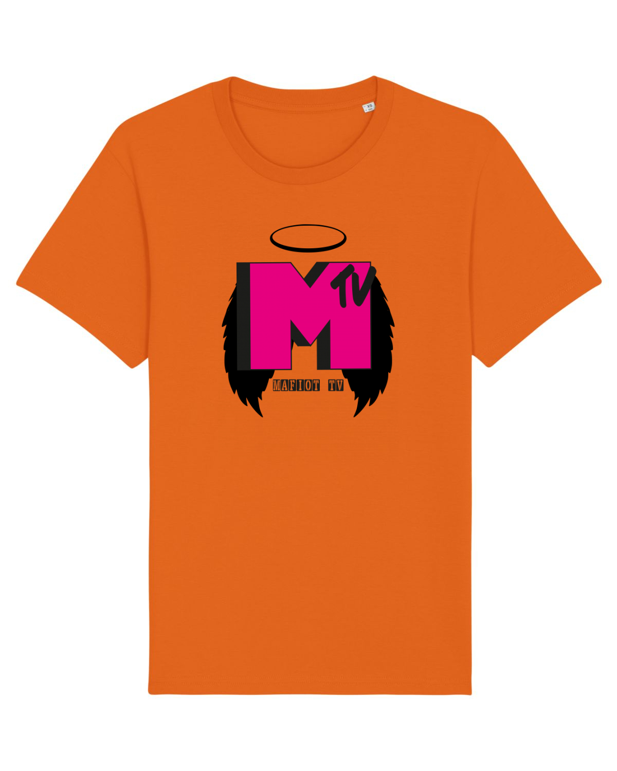 Tricou mânecă scurtă Unisex Rocker Bright Orange