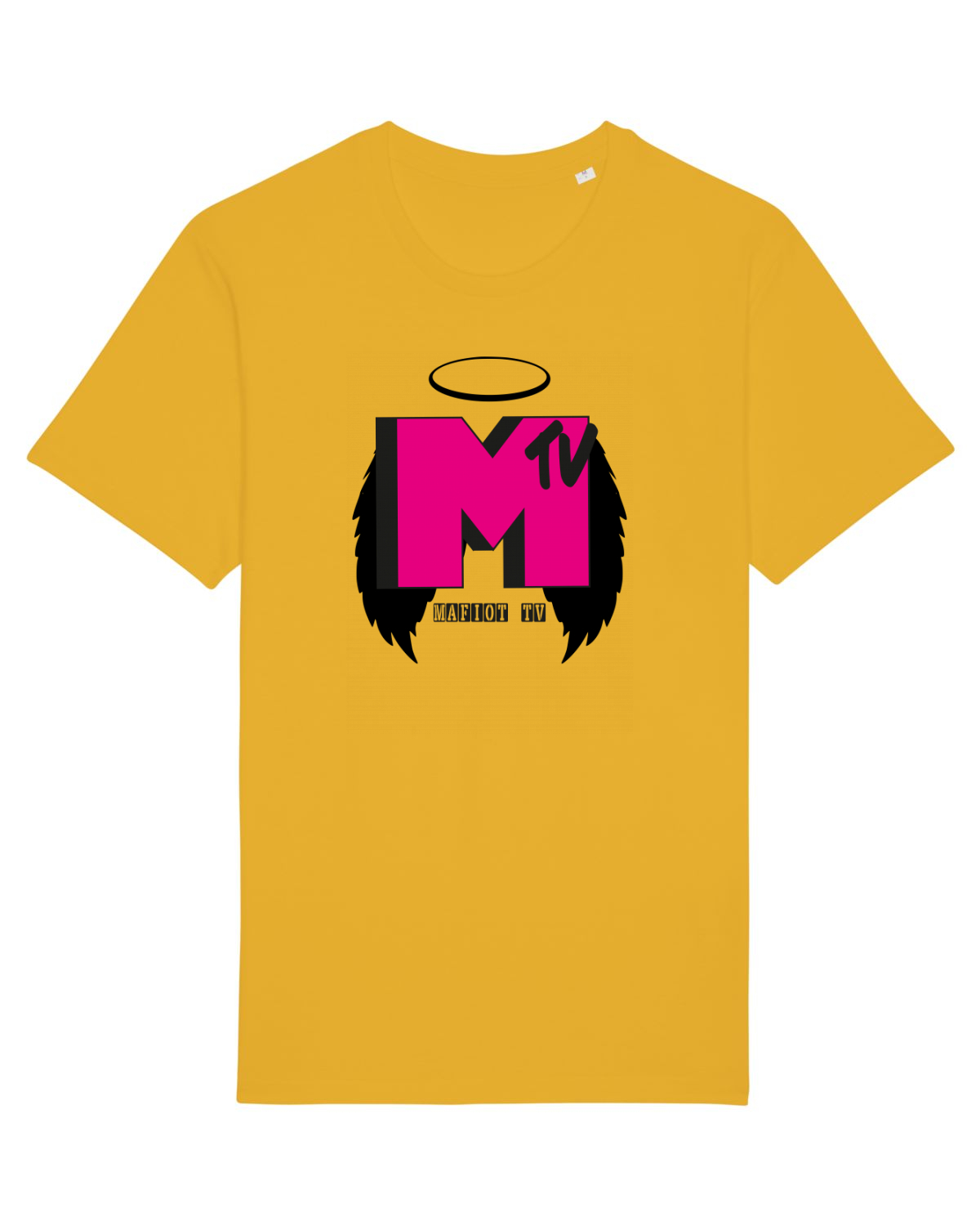 Tricou mânecă scurtă Unisex Rocker Spectra Yellow