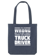 TRUCK DRIVER Sacoșă textilă