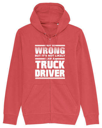 TRUCK DRIVER Carmine Red