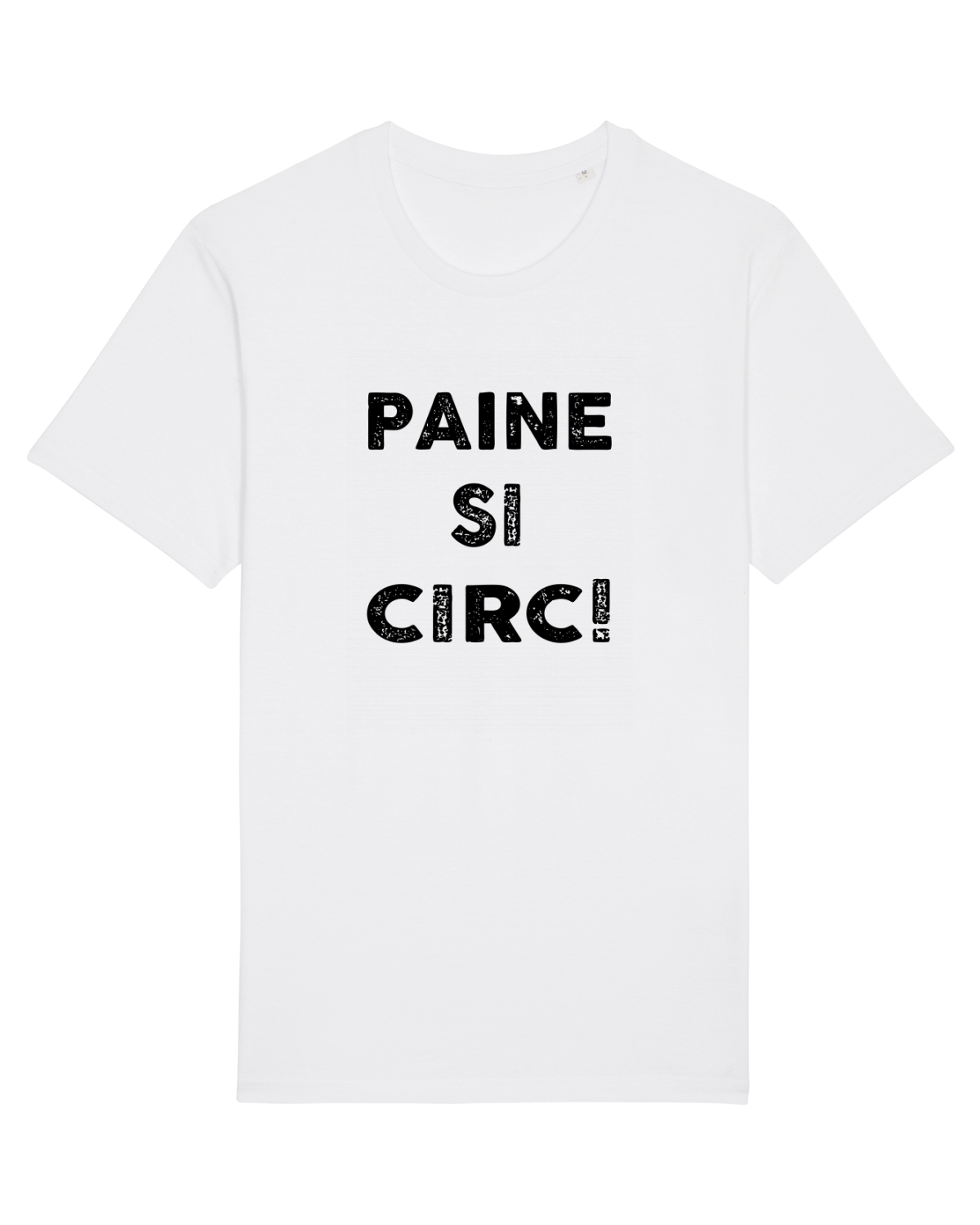 Tricou mânecă scurtă Unisex Rocker White
