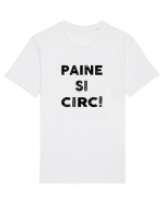 Paine si Circ Tricou mânecă scurtă Unisex Rocker