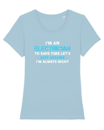 ELECTRICIAN Sky Blue