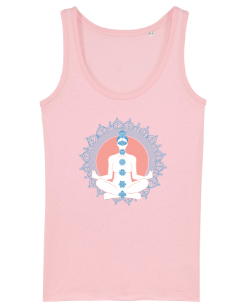 Yoga Lotus Albastru Chakra Cotton Pink