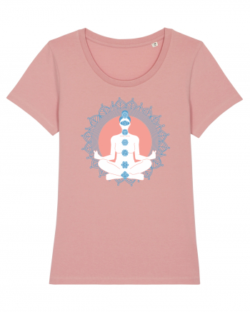 Yoga Lotus Albastru Chakra Canyon Pink