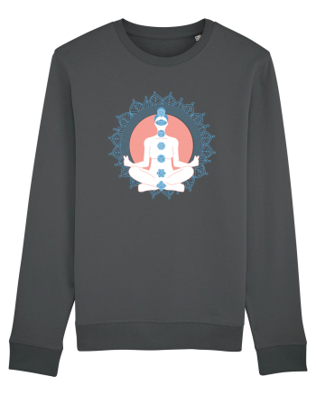 Yoga Lotus Albastru Chakra Anthracite