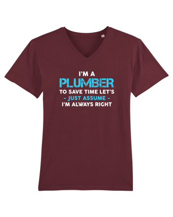 PLUMBER Burgundy