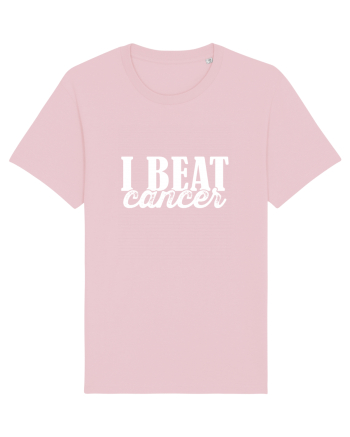 I Beat cancer Cotton Pink