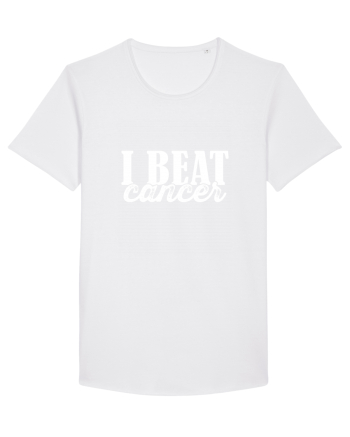 I Beat cancer White