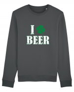 I love beer Bluză mânecă lungă Unisex Rise