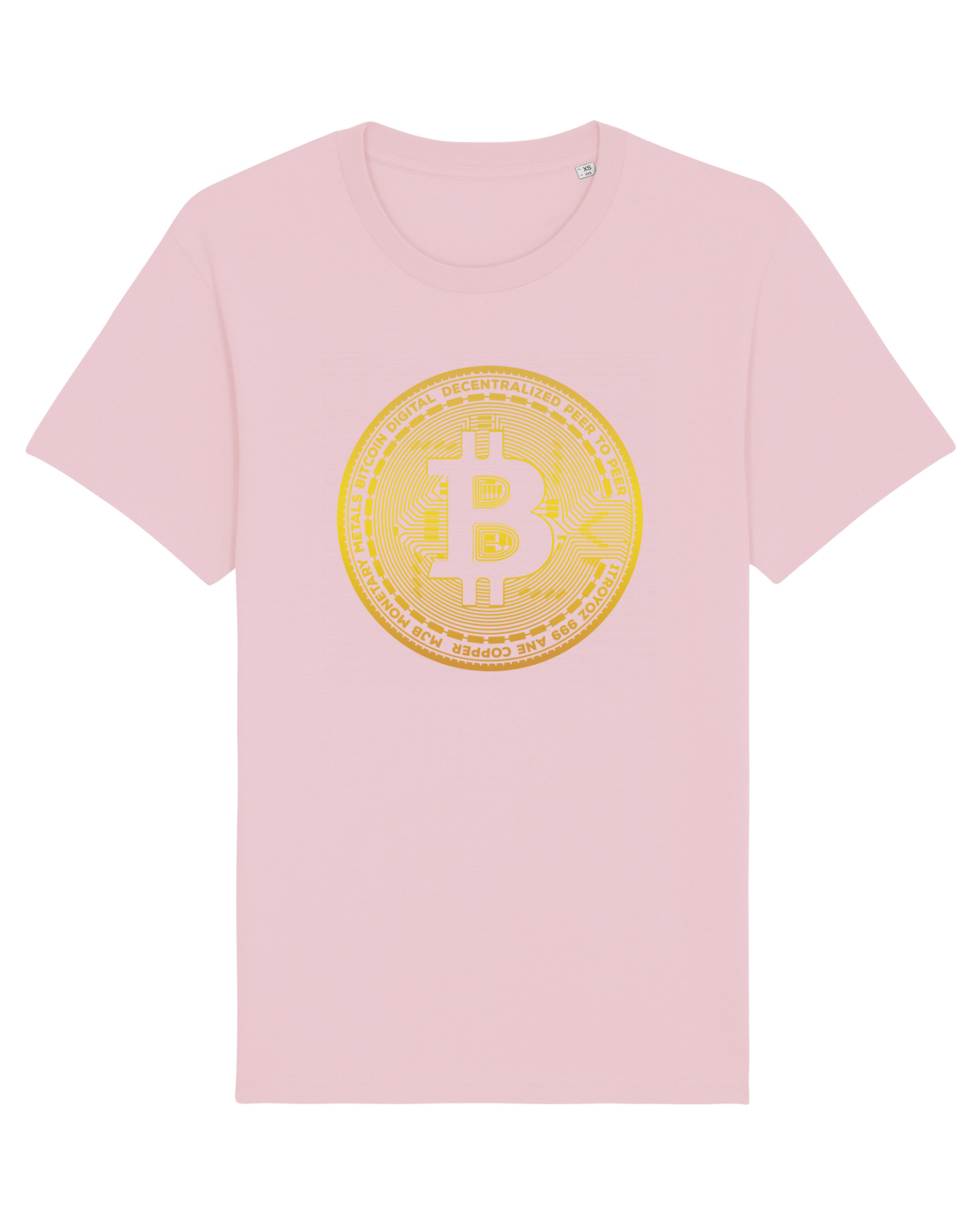 Tricou mânecă scurtă Unisex Rocker Cotton Pink