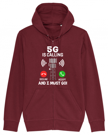 5G Is Calling Burgundy