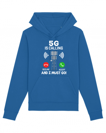 5G Is Calling Royal Blue