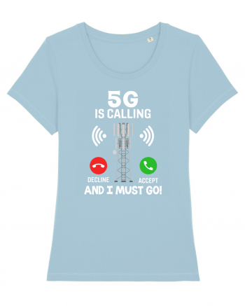 5G Is Calling Sky Blue