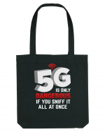 5G Is Dangerous If You Sniff Sacoșă textilă