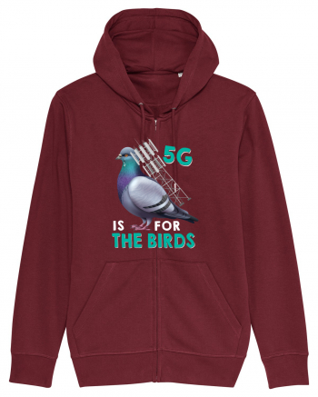 5G Is For The Birds Burgundy